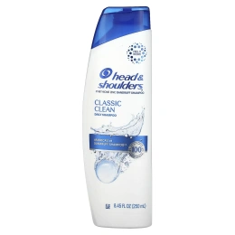 Head & Shoulders, Ежедневный шампунь, классическое очищение, 250 мл (8,45 жидк. унц.)