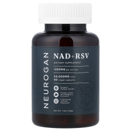 Neurogan Health, NAD и RSV, 90 веганских капсул, 54 г (1,9 унции)