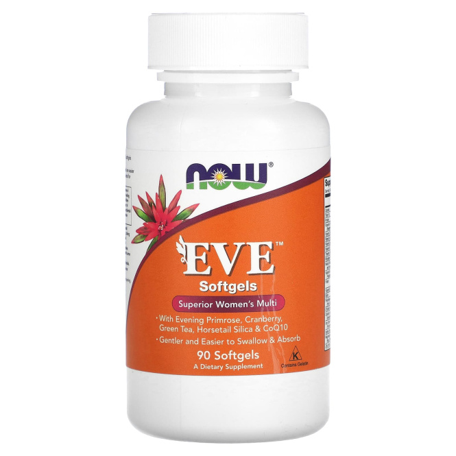 Now Foods EVE Superior женские мультивитамины 90 софтгелей