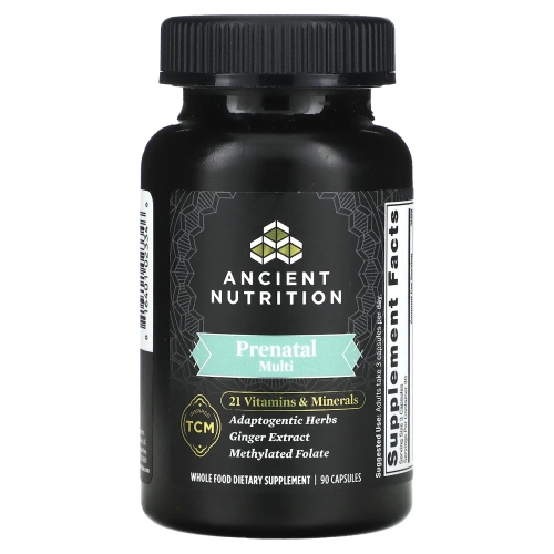 Dr. Axe / Ancient Nutrition, Ancient Multi Prenatal, 90 капсул