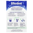 Efferdent, Антибактериальное средство для очищения зубных протезов, Fresh & Clean, 90 таблеток