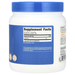 Nutricost, L-цитруллин, без добавок, 600 г (1,3 фунта)