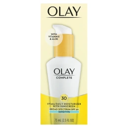 Olay, Complete, UV365, дневное увлажняющее средство, SPF 30, для чувствительной кожи, 75 мл (2,5 жидк. унции)