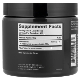 Toniiq, NMN, 100 г (3,53 унции)