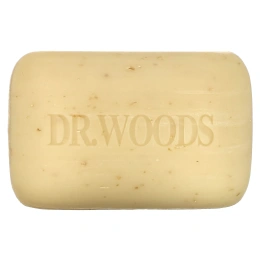 Dr. Woods, Мыло с маслом ши, необработанное черное, 5,25 унций (149 г)
