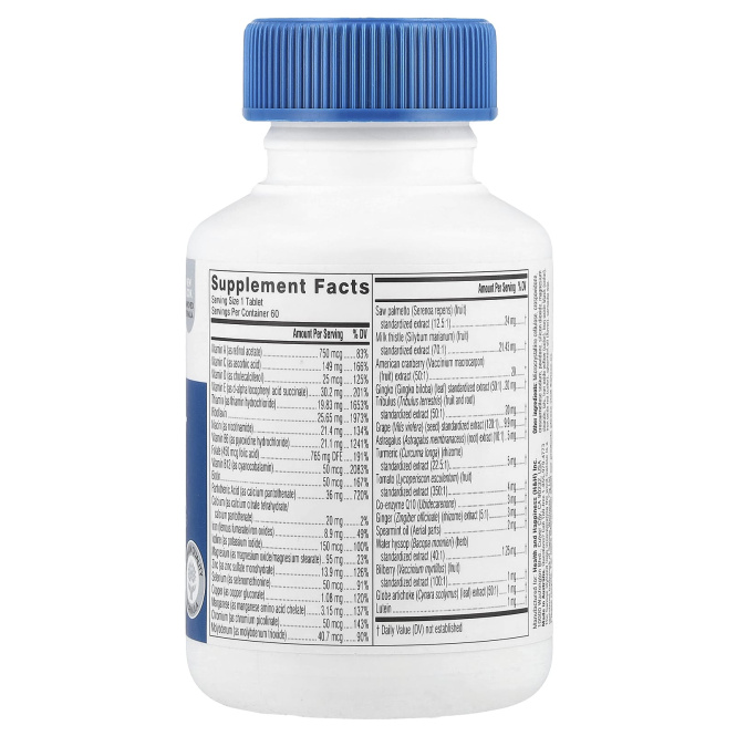 Swisse, мультивитамины для мужчин старше 50 лет, 60 таблеток