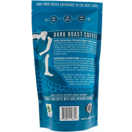 Laird Superfood, Органический перуанский кофе, темная обжарка, цельное зерно, 340 г