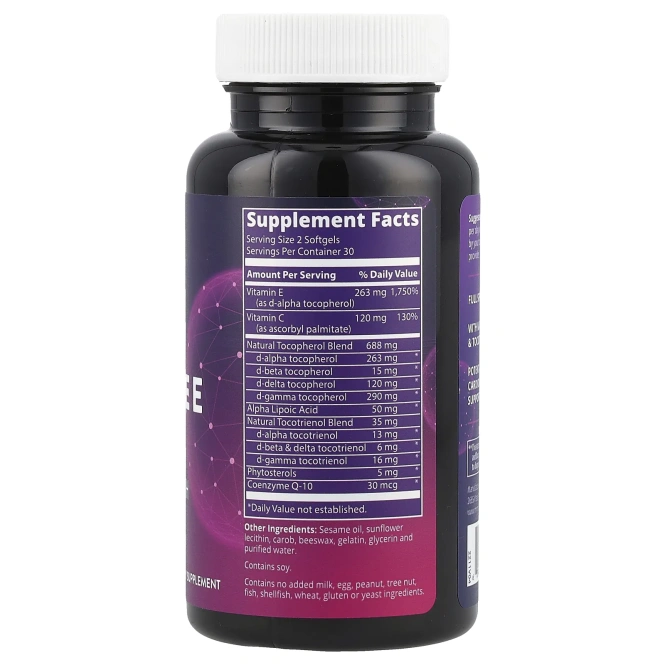 Витамин Е MRM Nutrition Complete E 60 softgels