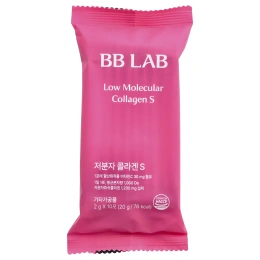 BB Lab, низкомолекулярный коллаген S, 30 пакетиков по 2 г