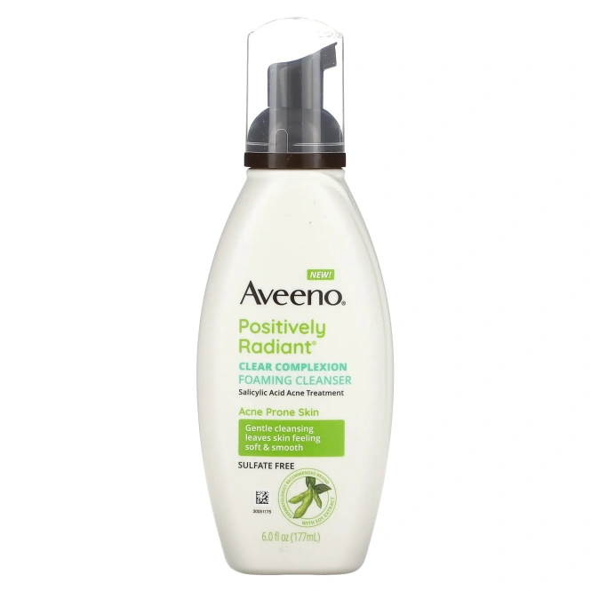 Aveeno, Active Naturals, Clear Complexion, Foaming Cleanser, 6 fl oz