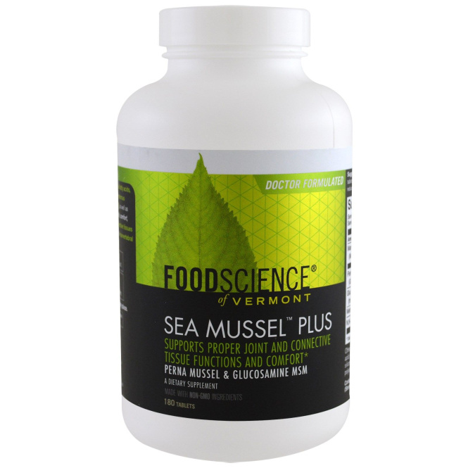 FoodScience, Морские мидии+, 180 таблеток