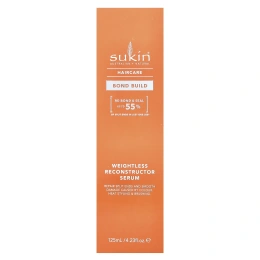 Sukin, Haircare, Bond Build, невесомая восстанавливающая сыворотка, 125 мл (4,23 жидк. Унции)