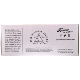 Country Archer Jerky, Turkey Bar, Herb Citrus, 12 Bars, 1.5 oz (42 g)