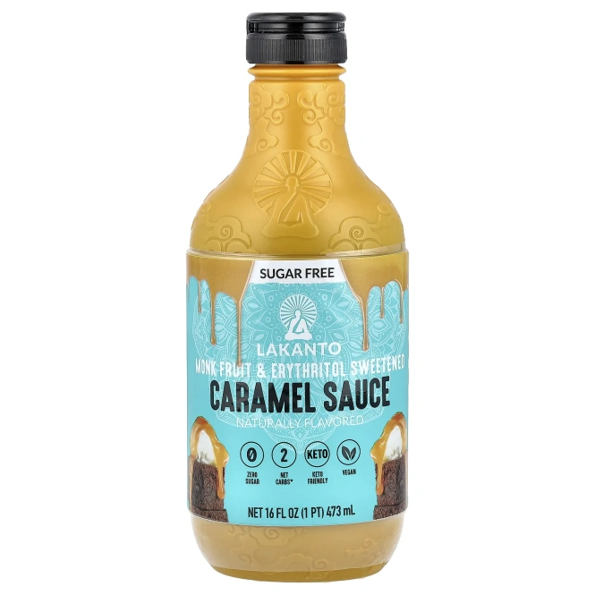 Lakanto, Карамельный соус, 473 мл (16 жидк. Унций)
