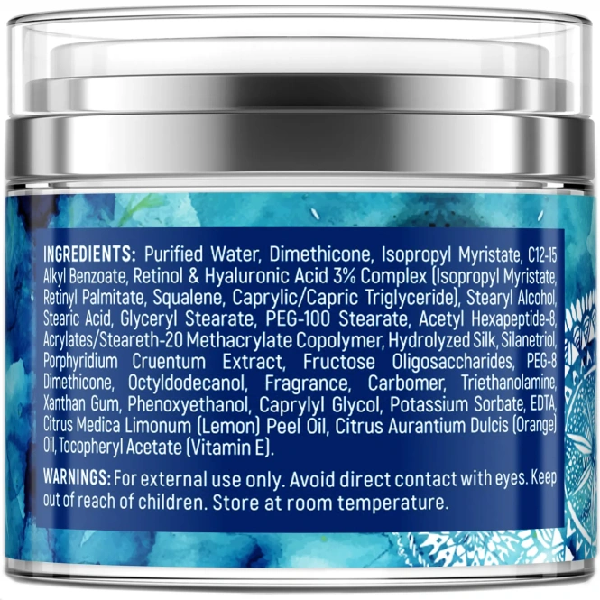 Maryann Organics, Ретинол, увлажняющий крем, 50 мл (1,7 жидк. Унции)