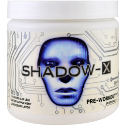 Cobra Labs, Shadow-X, предварительная тренировка, не содержит лимонного наполнителя, 270 г (0,60 фунта)