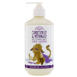 Everyday Shea, Shea Butter Conditioner & DeTangler, Calming Lemon-Lavender, 16 fl oz (475 ml)