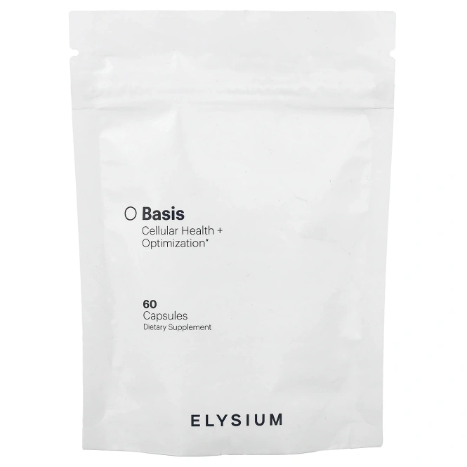 Elysium, Basic, здоровье клеток и оптимизация, 60 капсул