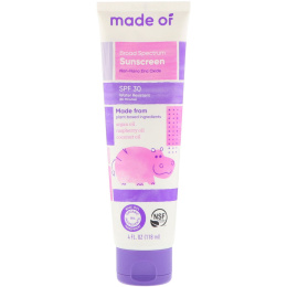 MADE OF, Солнцезащитный фильтр широкого спектра действия, SPF 30, 4 ж. унц. (118 мл)
