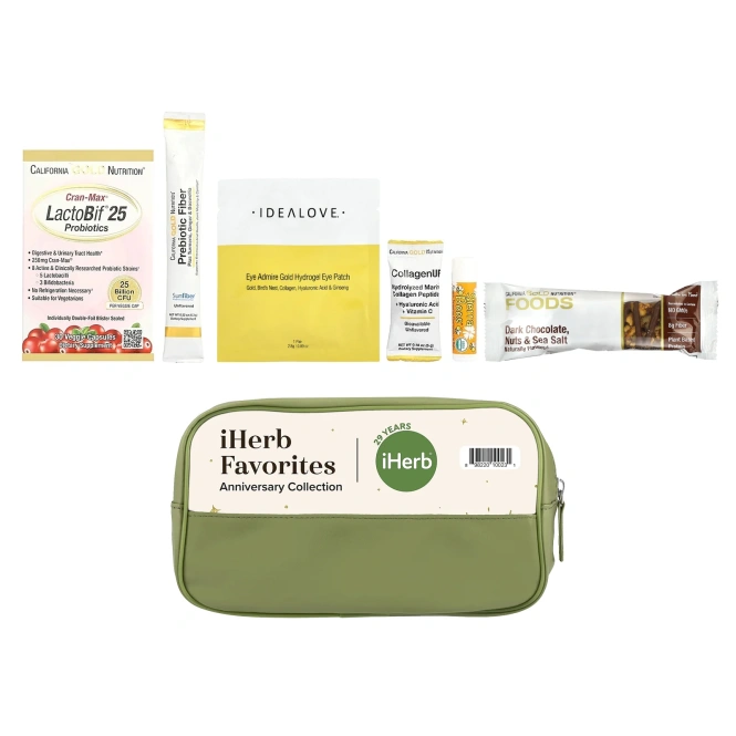 iHerb Exclusive, хиты iHerb, праздничная коллекция, набор из 7 продуктов