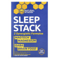 Natural Stacks, Sleep Stack, 2 флакона, 15 вегетарианских капсул в каждой