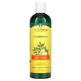 Organix South, TheraNeem Organix, кондиционер для кожи головы, Neem, лимон и мята 12 жидких унции (360 мл)
