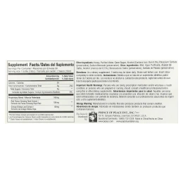 Prince of Peace, Экстракт гинкго двулопастного и красного женьшеня, 30 бутылочек по 0.34 жидких унций