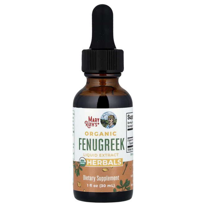 MaryRuth's, Органический жидкий экстракт пажитника, 30 мл (1 жидк. Унция)