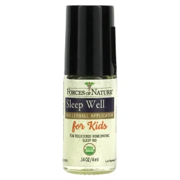 Forces of Nature, Sleep Well, органическое растительное средство, для детей, 4 мл (0,14 жидк. унц.)