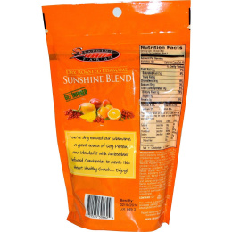 Seapoint Farms, Edamame Sunshine Blend, сухие жареные зеленые соевые бобы 3.5 унции (99г)