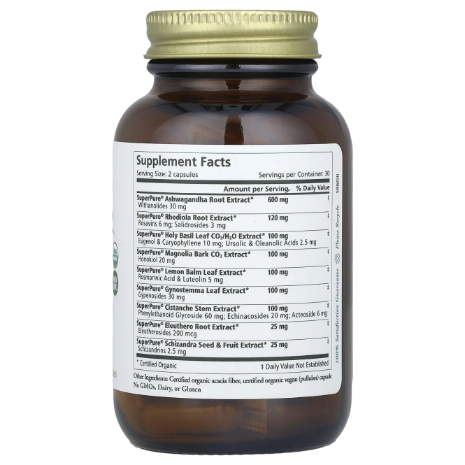 The Synergy Company, Средство от стресса, 60 капсул