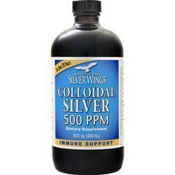 Natural Path Silver Wings, Коллоидное серебро 500 PPM 16 жидких унций