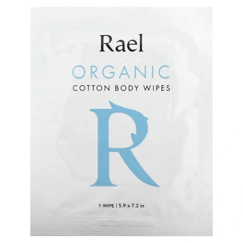Rael, органические хлопковые салфетки для женщин, 10 шт.