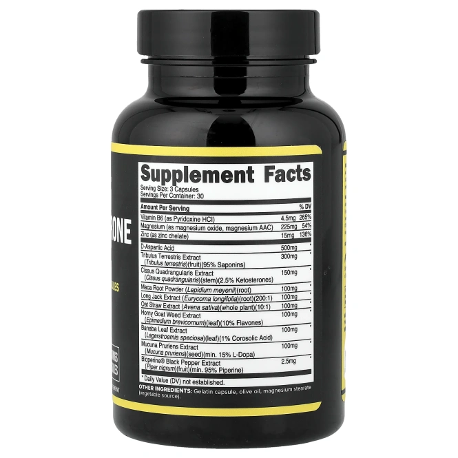 Primaforce, комплекс с тестостероном, 90 капсул