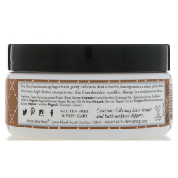 Deep Steep, Сахарный скраб, коричневый сахар и ваниль, 8 унций (226 г)