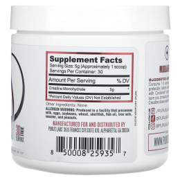 Purus Labs, Креатин, 150 г (5,3 унции)