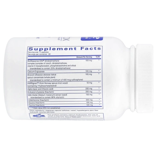 Pure Encapsulations, DIM Detox`` 60 капсул
