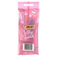 BIC, Silky Touch, одноразовые бритвенные станки, 10 шт.