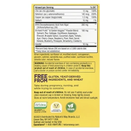 Nature's Way, Alive! Полноценный мультивитаминный комплекс для беременных, 60 вегетарианских мягких таблеток