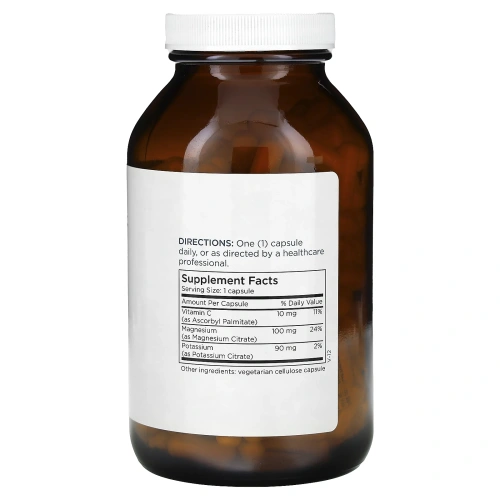 Metabolic Maintenance, Цитрат калия и магния, 250 капсул