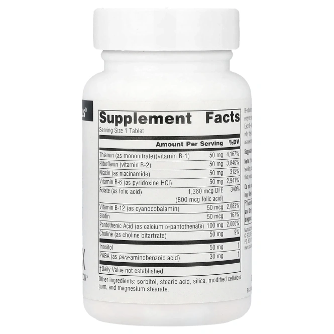 Source Naturals, B-50 Complex`` 50 таблеток