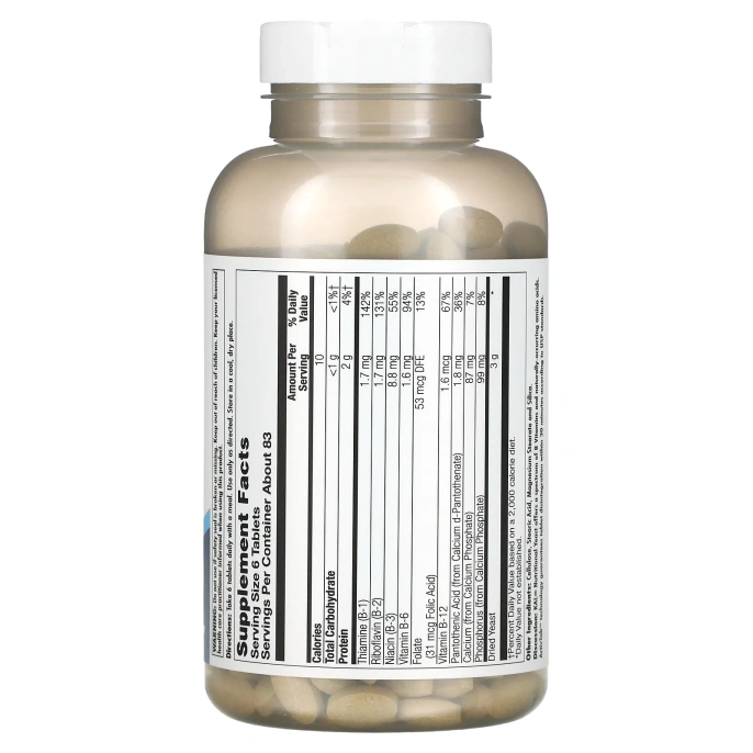 KAL, питательный дрожжи, 500 таблеток