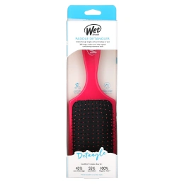 Wet Brush, Распутывающая расческа, розовая, 1 расческа