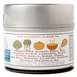 Gustus Vitae, Condiments, Изысканная приправа, вкус Таиланда, 1.4 унций (40 г)