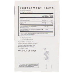 Gaia Herbs, Тулси, без кофеина, 16 чайных пакетиков, 1,02 унц. (28,8 г)