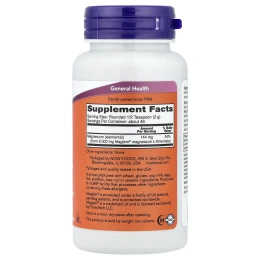 NOW Foods, Magtein®, L-треонат магния в порошке, 91 г (3,2 унции)