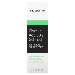 Yeouth, гель-пилинг с 30% гликолевой кислотой, 60 мл (2 жидк. унции)