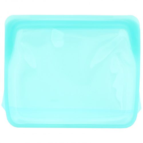 Stasher, Многоразовый силиконовый контейнер для еды, с устойчивым дном, голубой, 128 г (56 жидк. унций)