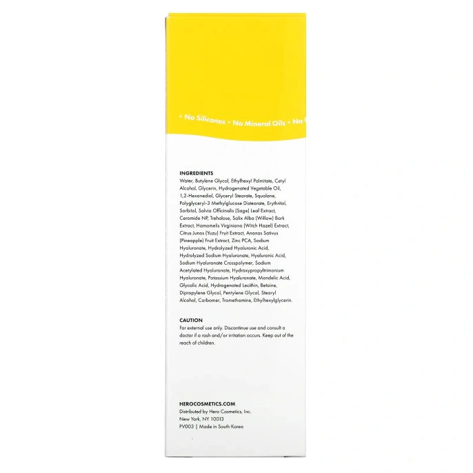 Hero Cosmetics, Clear Collective, очищающий увлажняющий крем с пребиотиками, 70 мл (2,36 жидк. унции)