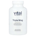 Vital Nutrients, Triple Mag, 180 веганских капсул